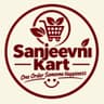 Sanjeevni Kart logo — shopping cart with leaves and tagline One Order Someone Happiness